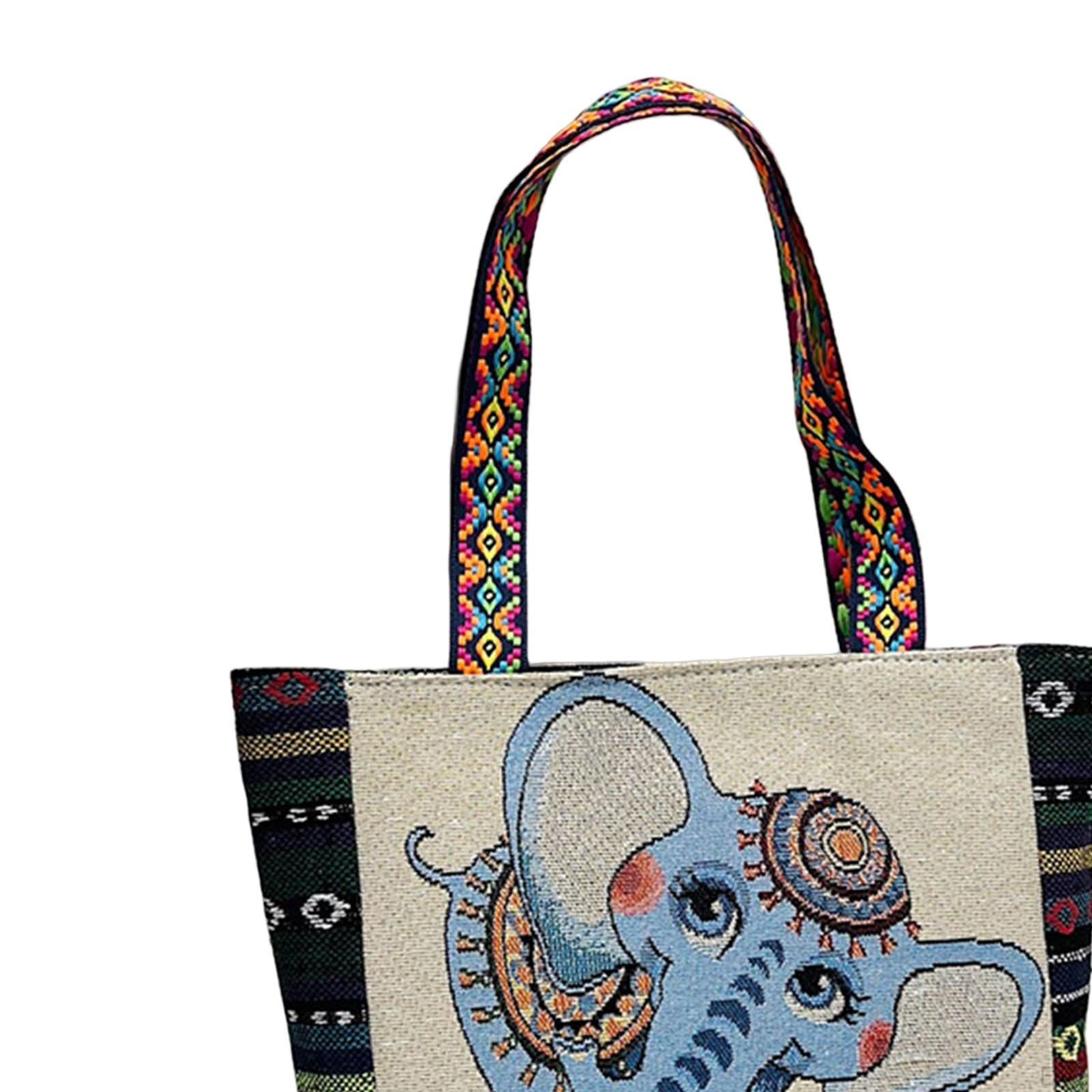 Женская холщовая сумка на плечо — фото 8