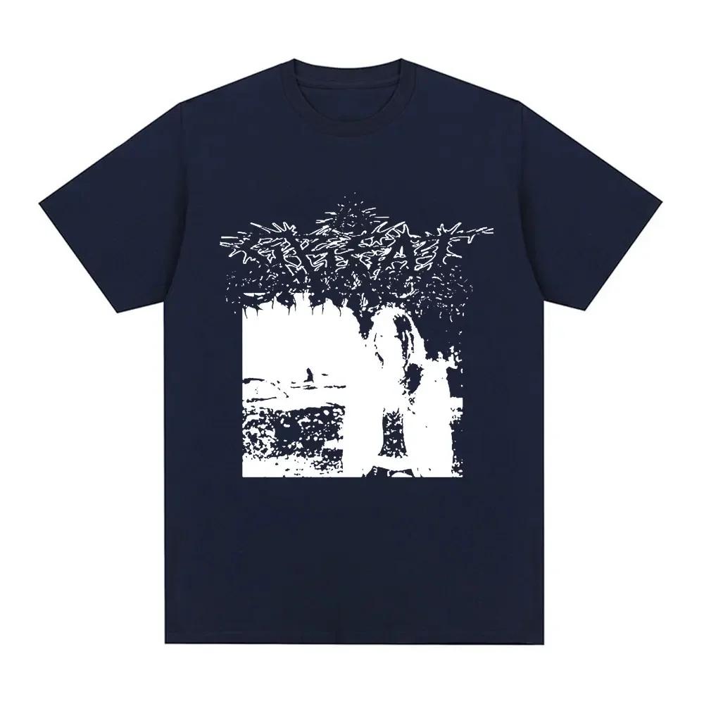 Ken Carson A Great Chaos Album T-shirt Herr Dam Sommar 100% Bomull Casual Överdimensionerade T-shirts Gotisk Opium Kortärmad T-shirt