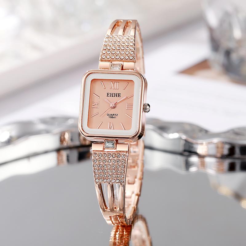 

Высококачественные Модные Женские Часы с Золотым Стальным Ремешком, Женские Повседневные Простые Часы-Браслет, Наручные Часы Relogio Feminino Часы