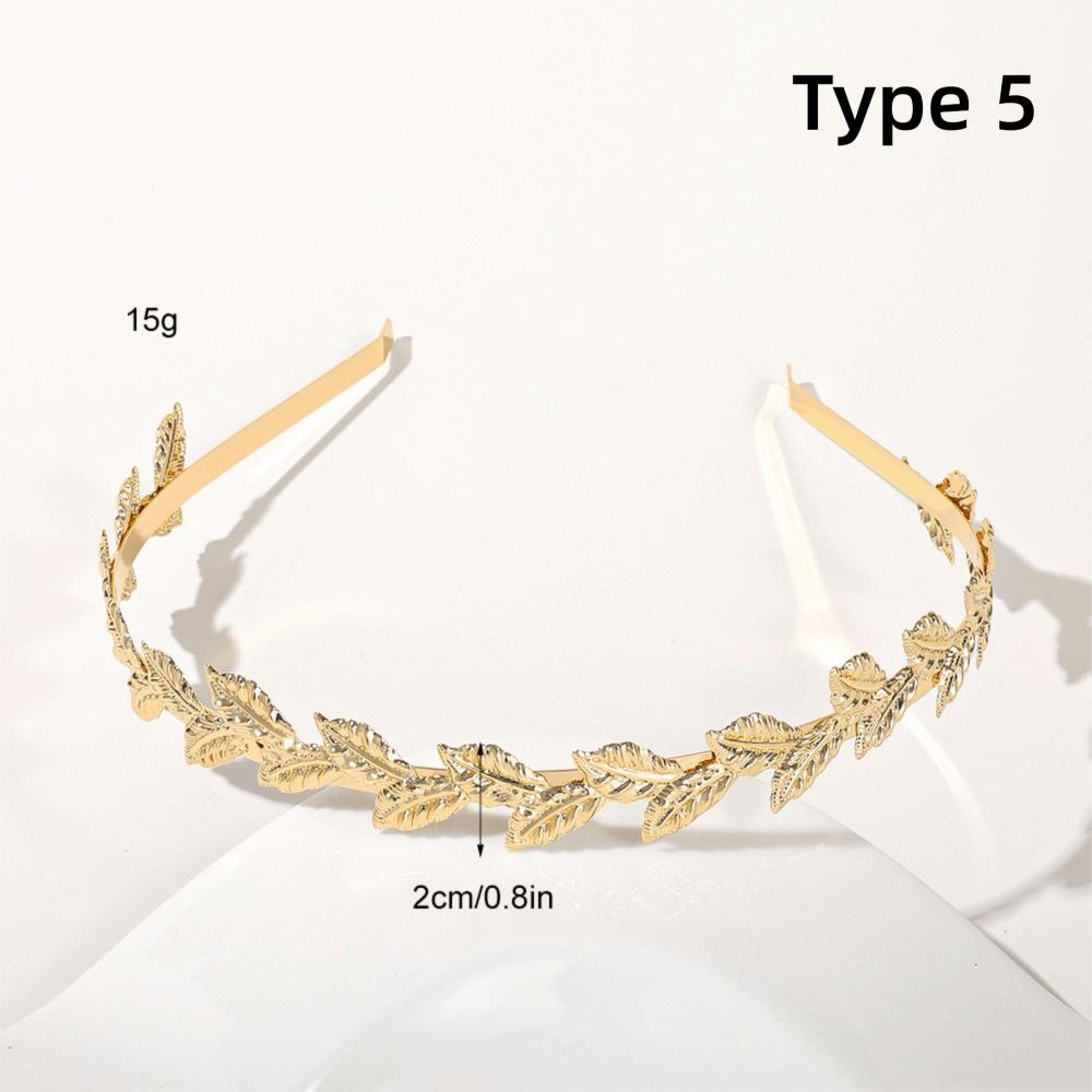 Korean Style Bridal Headpiece Comfort Fit Headwear Retro Hair Crown Wedding Party