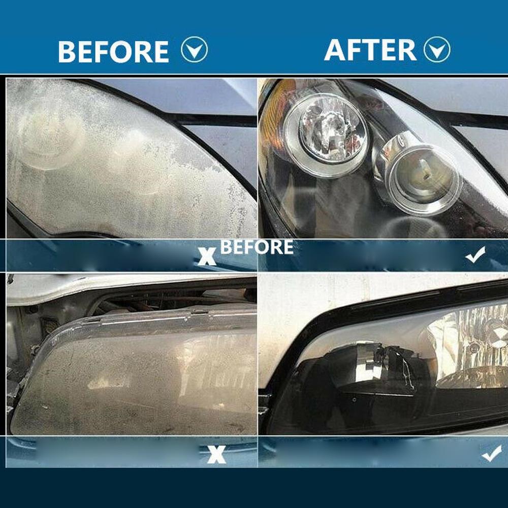 12V Headlight Lens Restoration Kit 60W Car Spray Cup Tool Atomizer Refurbishment
