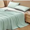 Cool Ice Silk Towel Quilt Summer Thin Office Solid Color Sofa Blanket Color Combination Summer Cool Air Conditioning Cover Quilt