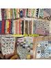 50 Sztuk Vintage Ciemny 3,91" Patchwork Idealny do szycia DIY, rękodzieła i odzieży, scrapbookingu, idealny prezent noworoczny lub Wal