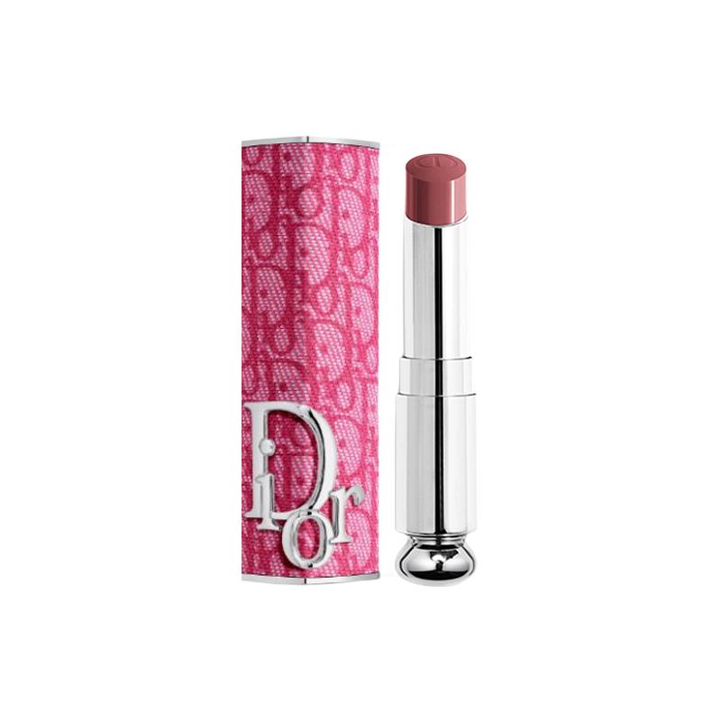 

DIOR Lipstick Two-piece set: classic rose pink printed lipstick shell + glamorous lipstick refill #628 Pink Bow красный