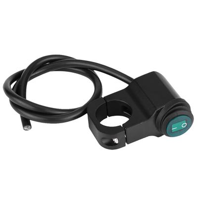 12V Universal 22mm Handlebar Motorcycle Headlight Fog Spot Light ON OFF Switch Waterproof