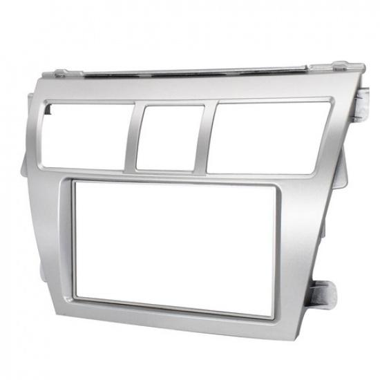 Fit 2006-12 Toyota Yaris Sedan 7-Inch Stereo Frame Radio Fascia Panel Bezel Trim