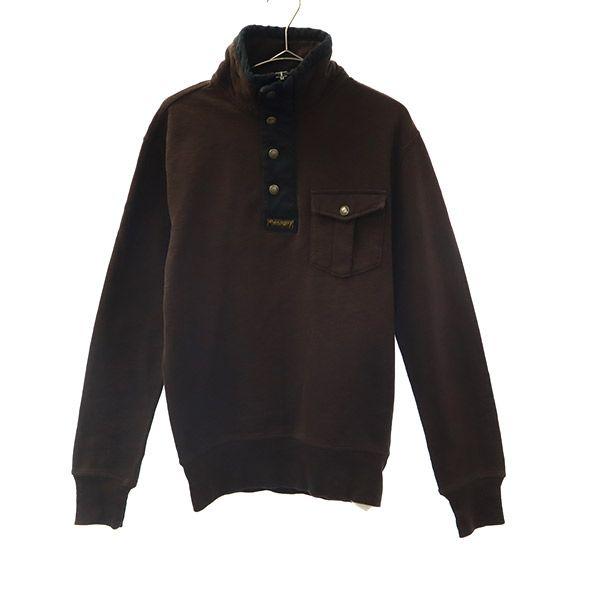 

Поло от Ralph Lauren С длинным рукавом Свитшот-тренер на половину пуговиц XS Коричневый Мужской Б/у