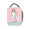 Nurse Enfermera En Apuros Pink Lunch Bag  Portable Lunch Box Girls Office Graphic Cooler Bag Casual Oxford Thermal Tote Handbags
