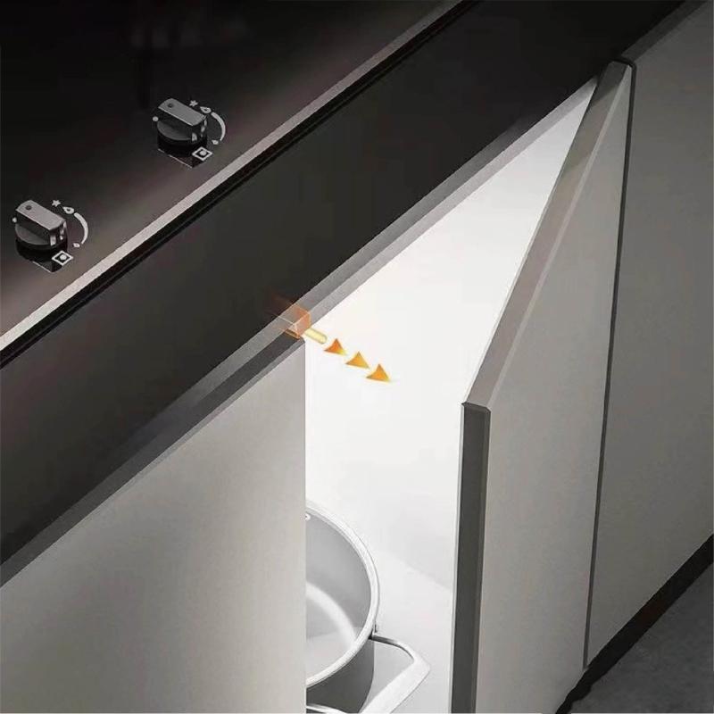 Heavy Type Auto Closing Cabinet Hinge Quiet Door Closer For Bathroom Wardrobe Child Safe Smooth Operation