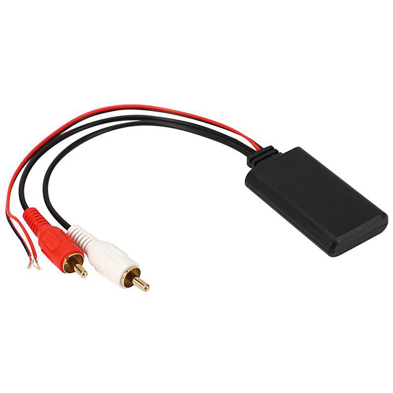 Car Universal Wireless Bluetooth Module Music Adapter Audio Cable Stereo 2Rca Wireless