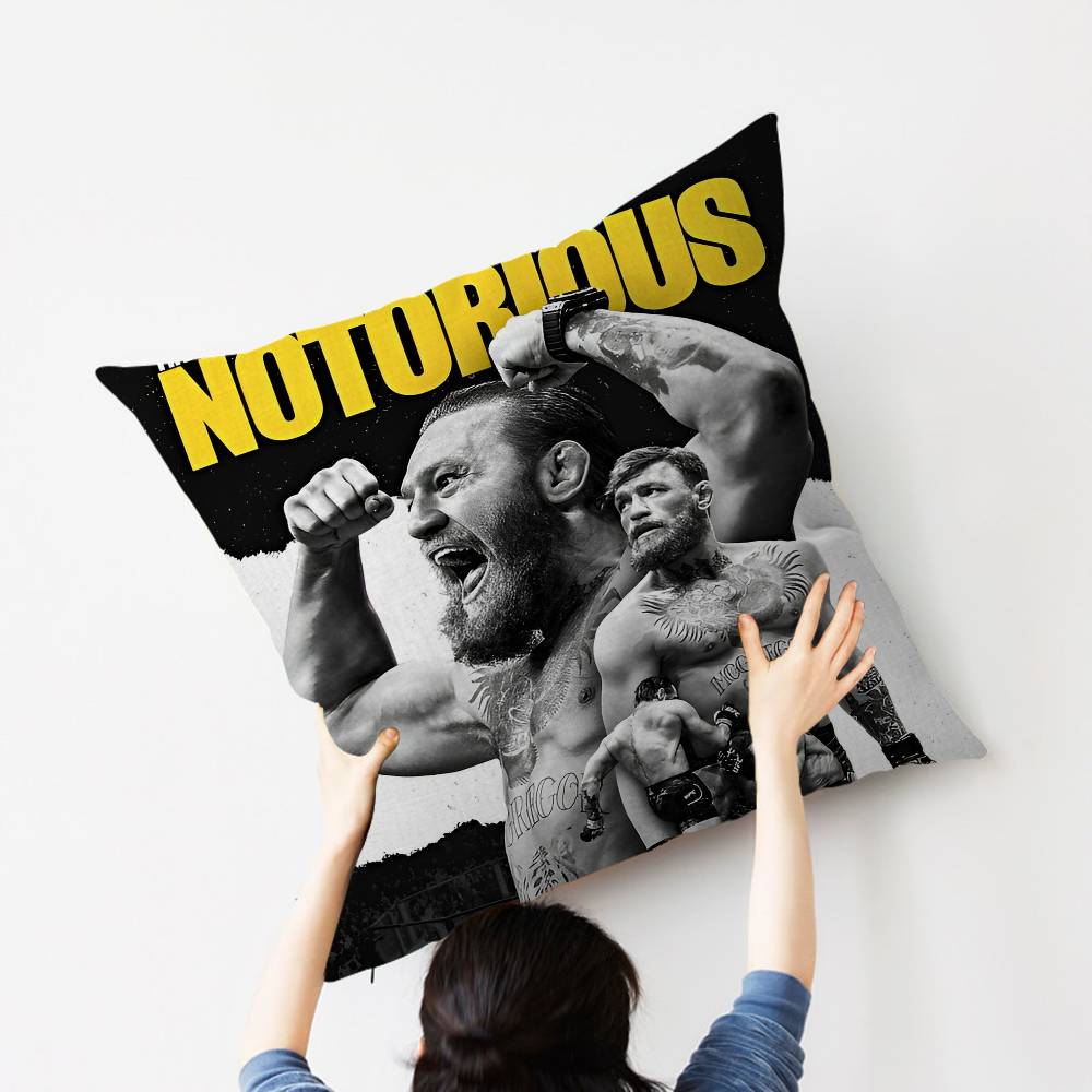 Boxing Conor McGregor Professional Boxers Pillowcase toon Gift Cushion Cover Bedroom Home Sofa Chair Seat Decor pillow case