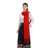 Custom Red Scarf with Logo & Embroidery for Events and Reunions