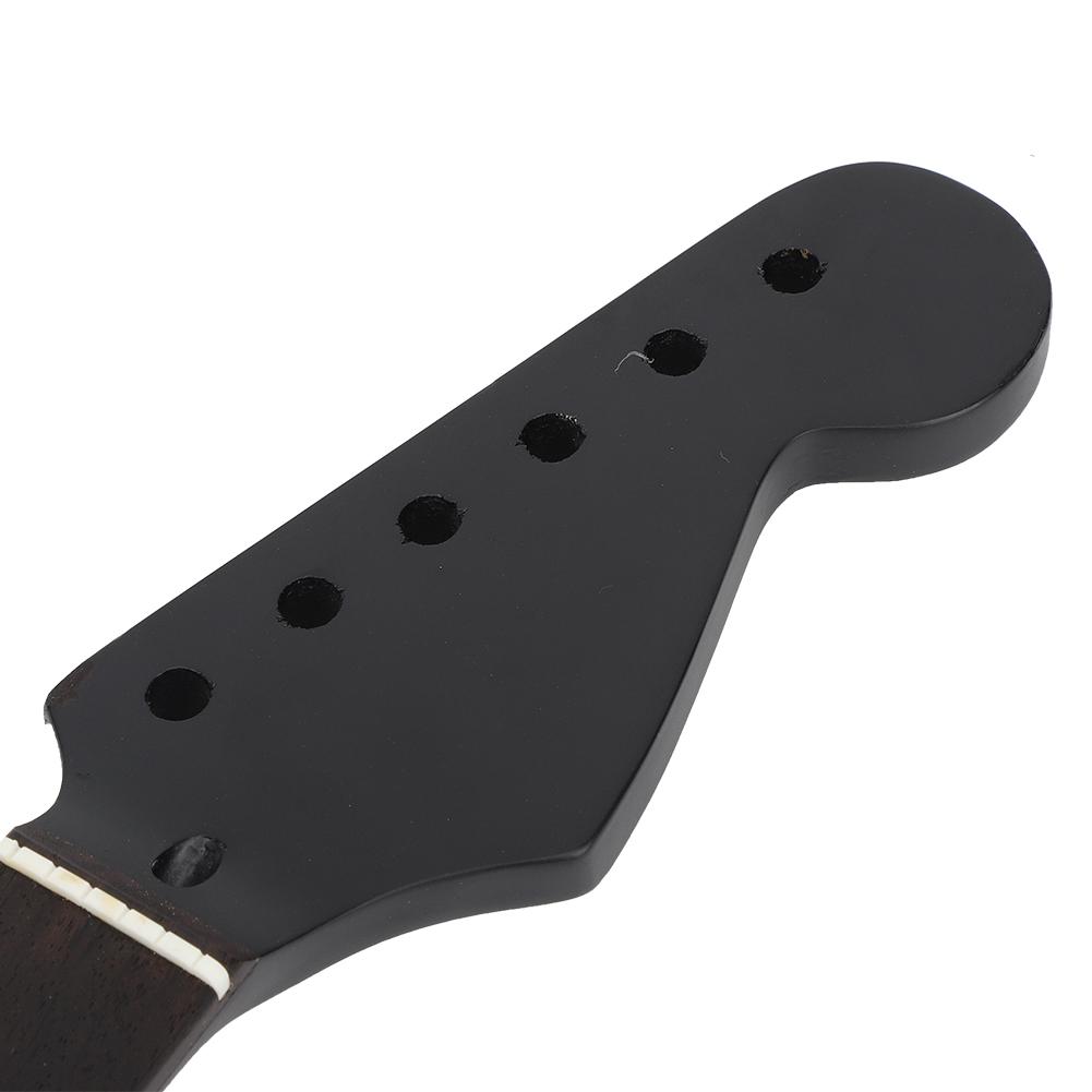 22 Frets Electric Guitar Neck Black Maple Rosewood Fingerboard Instrument Accessories