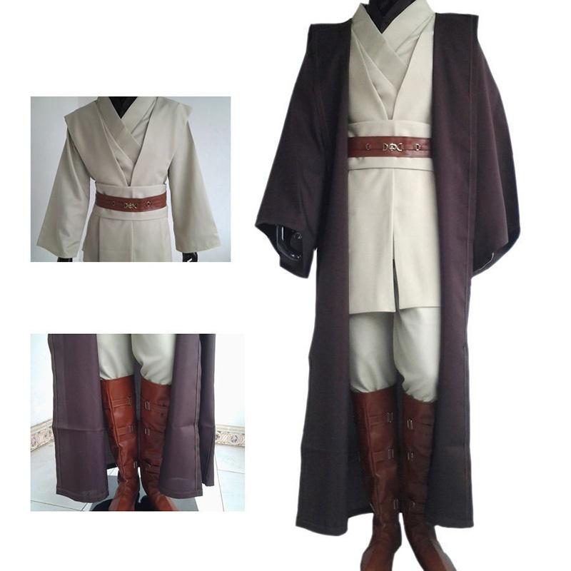 Star Wars Obi-wan Kenobi Jedi-Ritter Kostüm für Erwachsene mit exquisiter Verarbeitung