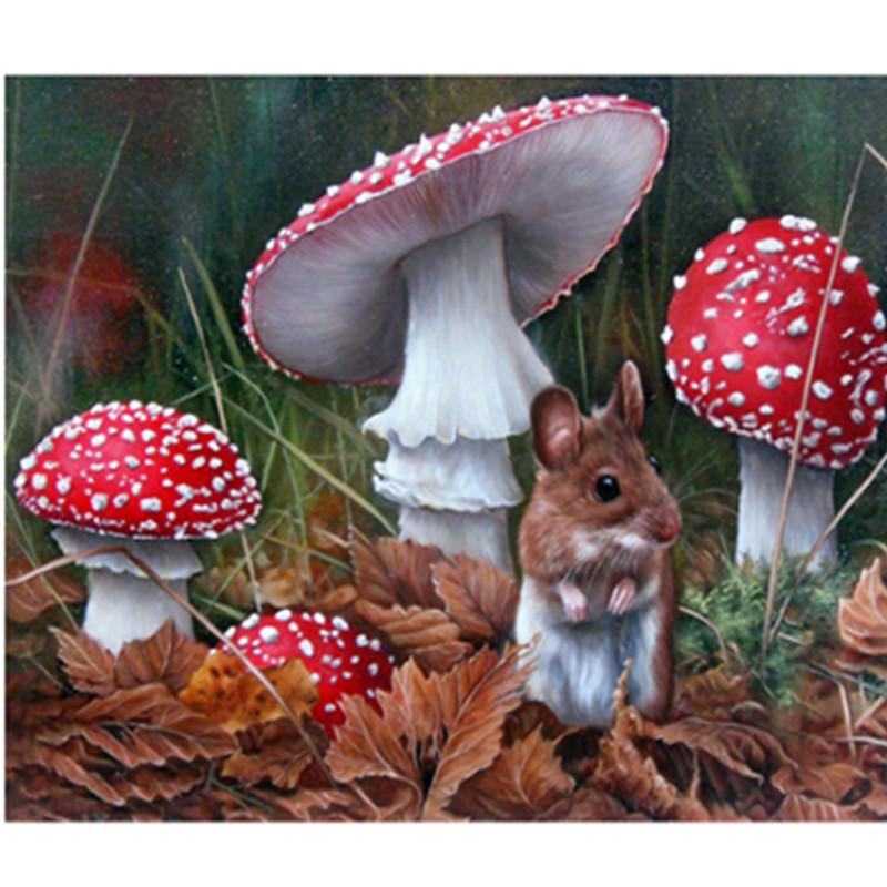 

5D Маленькие животные Алмазная живопись DIY Мозаика Произведение искусства Алмазная вышивка Подарок или украшение Кровать Для детей Хобби