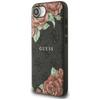 Etui Guess 4G Flowers Print Magsafe Do   Iphone 16E Czarny