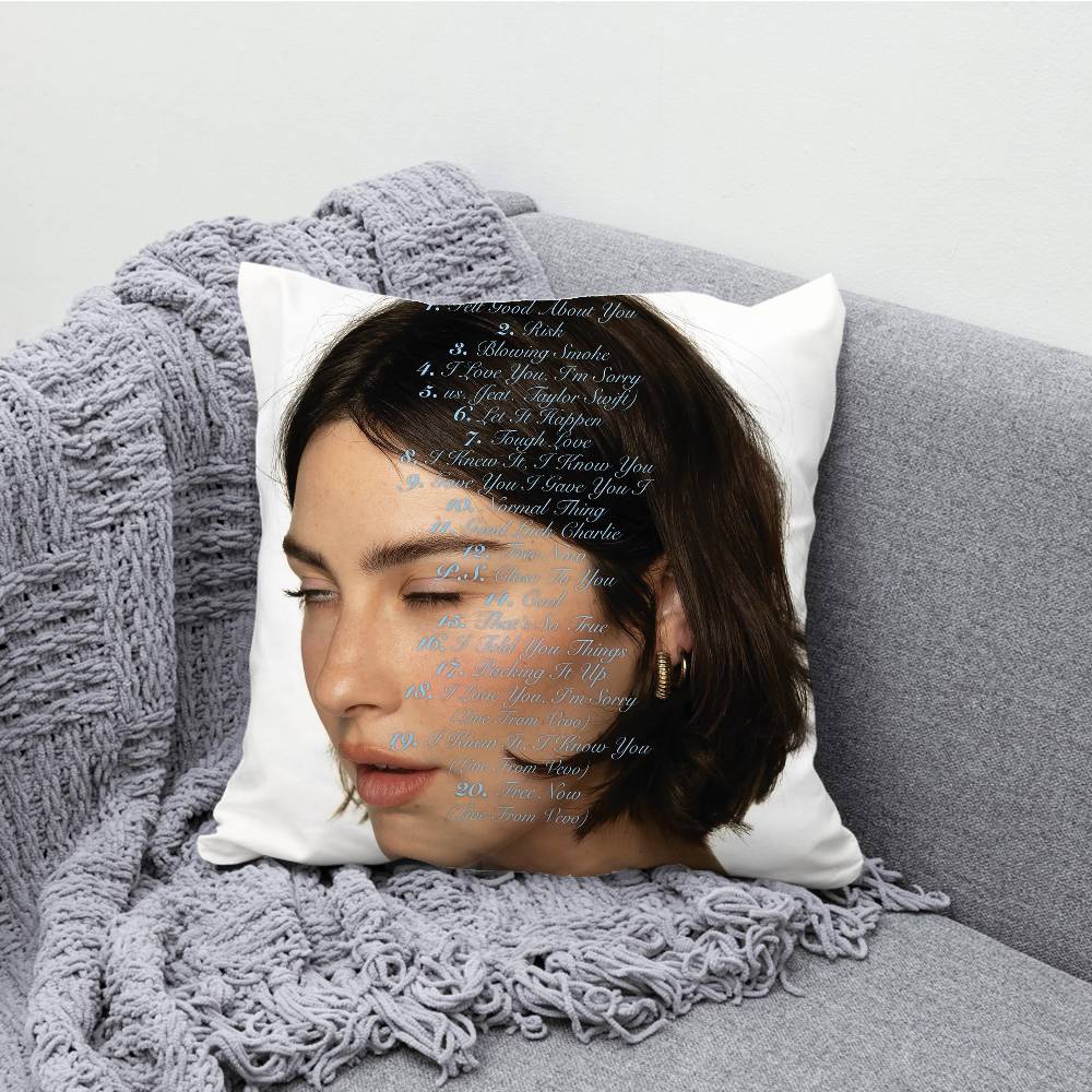 G-Gracie A-Abrams Throw Pillow Case For 45x45cm 55x55cm 30x30cm Square Car Pillowcase Home Bedchamber Decor Gift