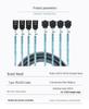 SATA to SATA Straight-Angle Server Cable for SSD and Motherboard, 12G Data Transfer