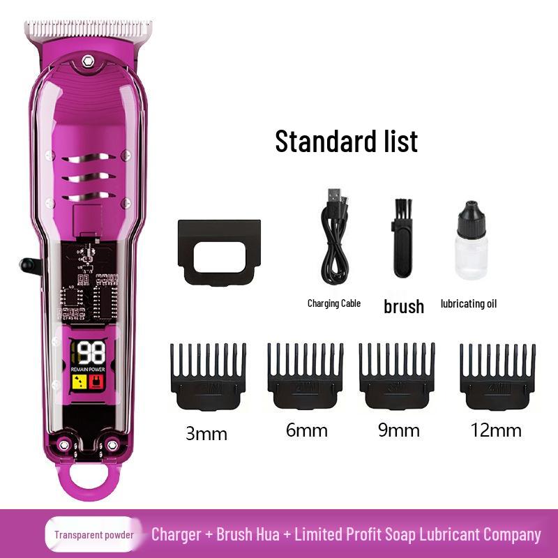 

Професійна електрична машинка для стрижки волосся для точного тримінгу та гравіювання