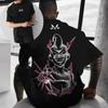 Ανιμέ Dragon Ball Άμεση Εκτύπωση Jet Βαμβακερό T-shirt με Κοντό Μανίκι Ανδρικό Καλοκαίρι 2026 Νέο Φαρδύ Μεγάλο Μέγεθος Μπλούζα με Μισό Μανίκι