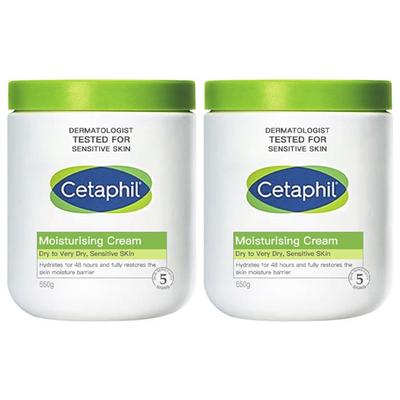Crema Idratante, 2 confezioni, 550g