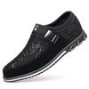 Black Casual Shoes for Men Classic Leather Shoes Elegant Mens Dress Shoes Stylish Soft-soled Business Lace-Up Office Men Shoes