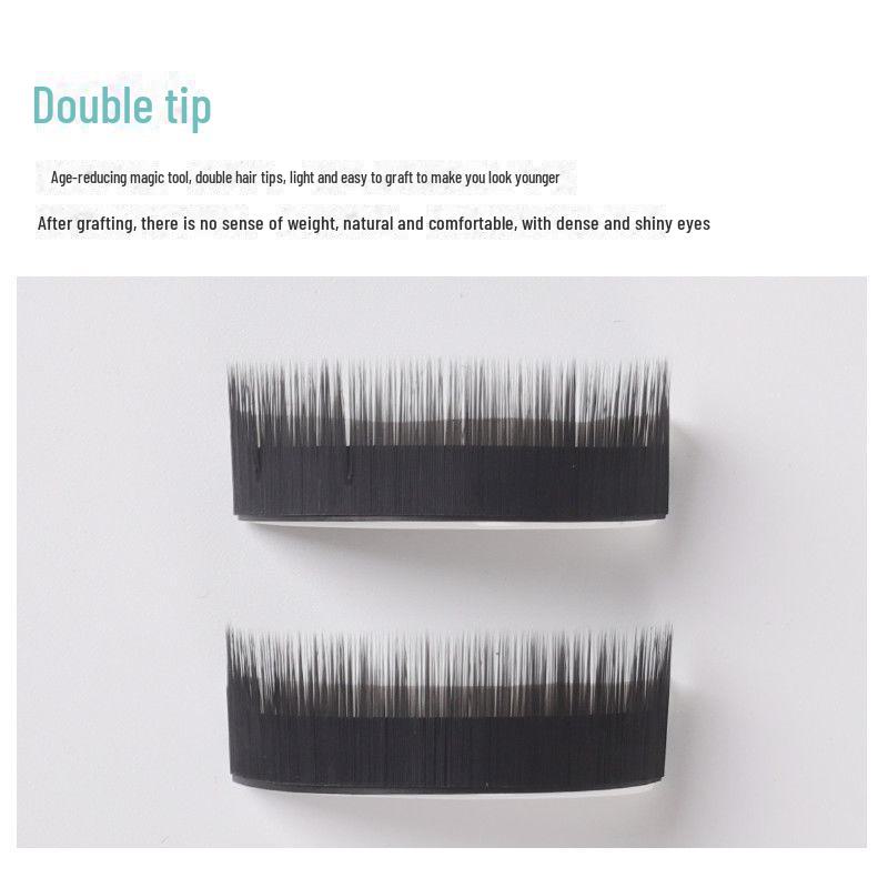 Natural, Beautiful Air-Flat Mink Eyelashes: Soft, Baby-Curved and Straight Grafted Extensions
