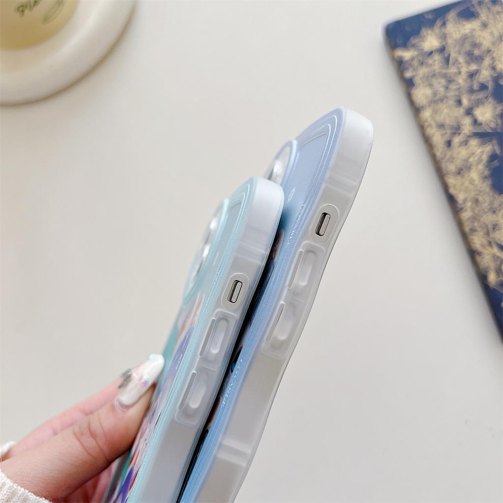 The Rabbit Family Pattern Soft TPU Shell Fashion Phone Case for iPhone Samsung Vivo Xiaomi Oppo