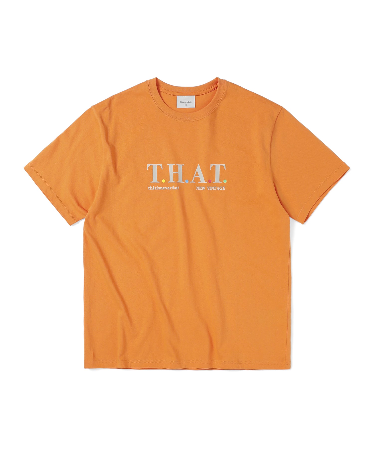 This Is Never That T.H.A.T. Tee Orange M