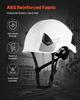 Safety Helmet, ANSI/ISEA Z89.1 Approved ABS Safety Hard Hat with 6-Point Ratchet Suspension, Adjustable Vented Hardhat for Men Women Adults, for