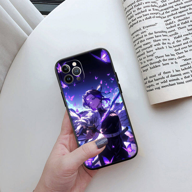 MH10 Anime Demon Slayer Phone Shell Case for iPhone 7 8 11 12 13 14 15 16 17 16E XS Pro Max XR X SE Air