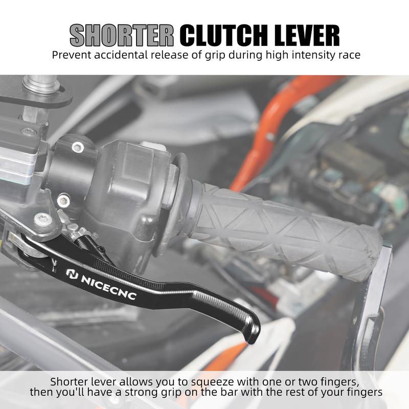 For KTM 690 Enduro R SMC R 2014-2023 Shorty Clutch Lever Husqvarna 701 Supermoto Enduro KTM 1190 Adv 1290 Super Adventure R S T