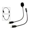 USB C Computer Microphone for Type C Phone/Tablet/PC Video Recording Microphone With Flexible Neck Recording for Vlog