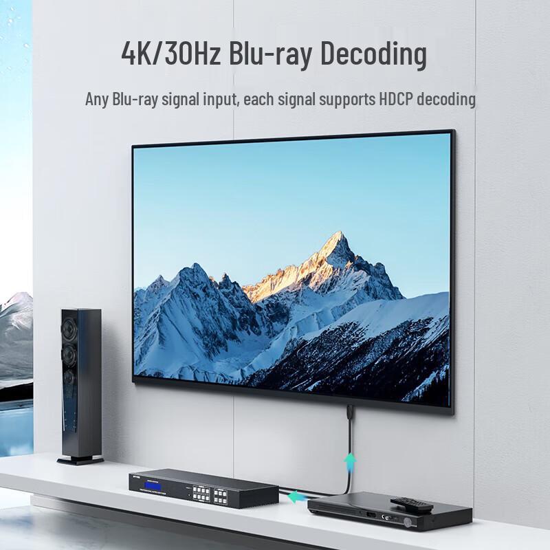 MT-VIKI 4x4 HDMI 4K Matrix Switcher