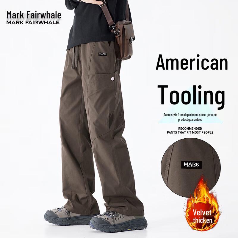 Mark Hua Fei Men's American Style Straight Leg Cargo Pants