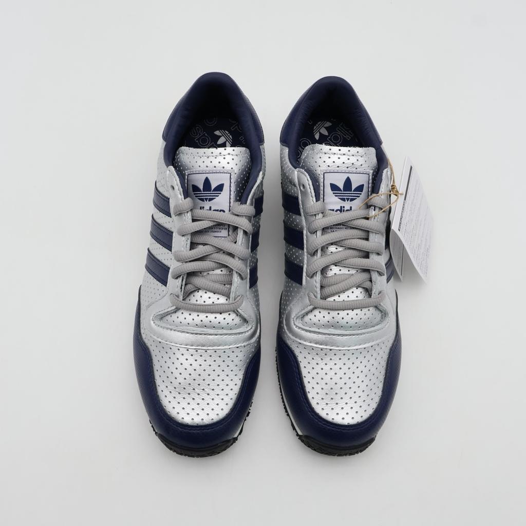 JR1614 Adidas Originals Galaxy OG Silver Metallic Night Indigo Off White (Men's)