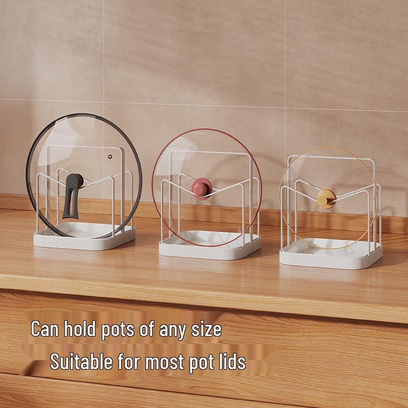 SHENGXITAO Countertop Pot Lid & Cutting Board Holder