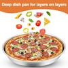 Nouveau Plateau de Cuisson Rond Antiadhésif Chauffage Uniforme Plateau de Four Alliage d'Aluminium Plaque de Cuisson Pizza