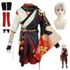 Genshin Impact Inazuma Castle Kaedehara Kazuha Cosplay Costume Set Anime Game Clothing Same Style Cosplay Outfit for Men
