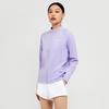 BARREL Women'S Essential Relax Fit Zip-Up Rash Guard Lavender (B4Swwzr002Lav)