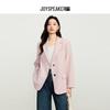 JOY SPEAKER Casual Loose Fit Blazer