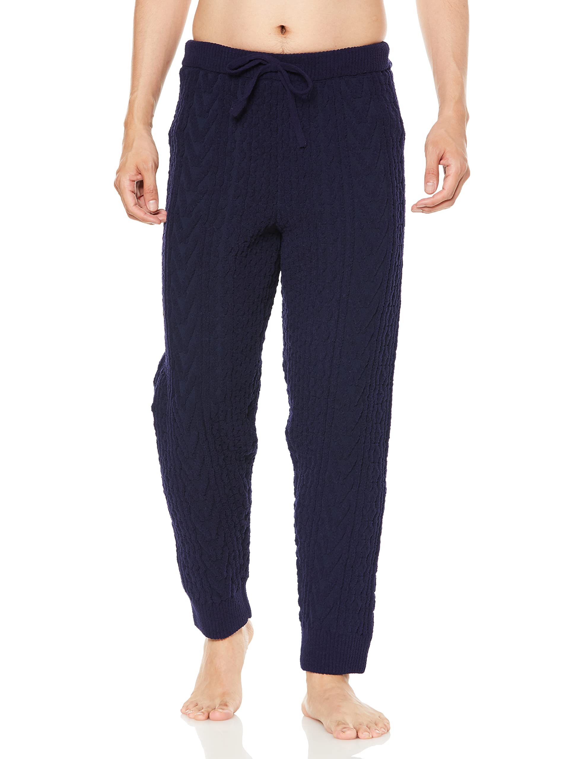 

HOMME Длинные вязаные брюки для бега Souffle PHNP224948 NVY L [Gelato Pique] Мужские