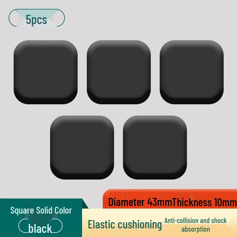 Door Stopper: Punch-Free Silicone Magnet for Bathroom with Anti-Collision Pad