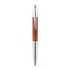 Snovist Museum Calf Ballpoint Genuine Brown Leather-Wrapped Pen, Leather,