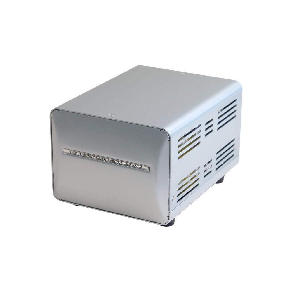 

Kashimura NTI-20 Voltage Transformer, AC 220V to 240V / 1500W, for International and Domestic Use, Main Unit Power Plug Type A, Output Outlet Type A a