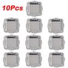 10Pcs Gold Silver Storage Tray Mini Size Display Tray Portable Jewelry Tray  for Home Party Decor