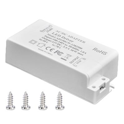 30W DC 12V 2.5A LED Driver Constant Voltage No Flicker LED Light Transformer for Bathroom Restroom