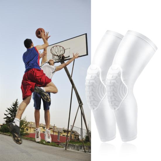 Sports Knee Pad Breathable Basketball Knee Sleeve Honeycomb Protection Bumper Brace Kneelet Protective Knee Pad
