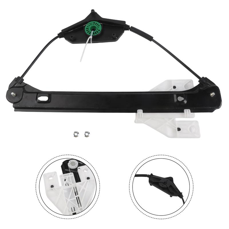 Window Regulator Assembly for Right Rear Driver Side For A3 8V 2013 Compatible with OEM 8V4839462 Electric Function