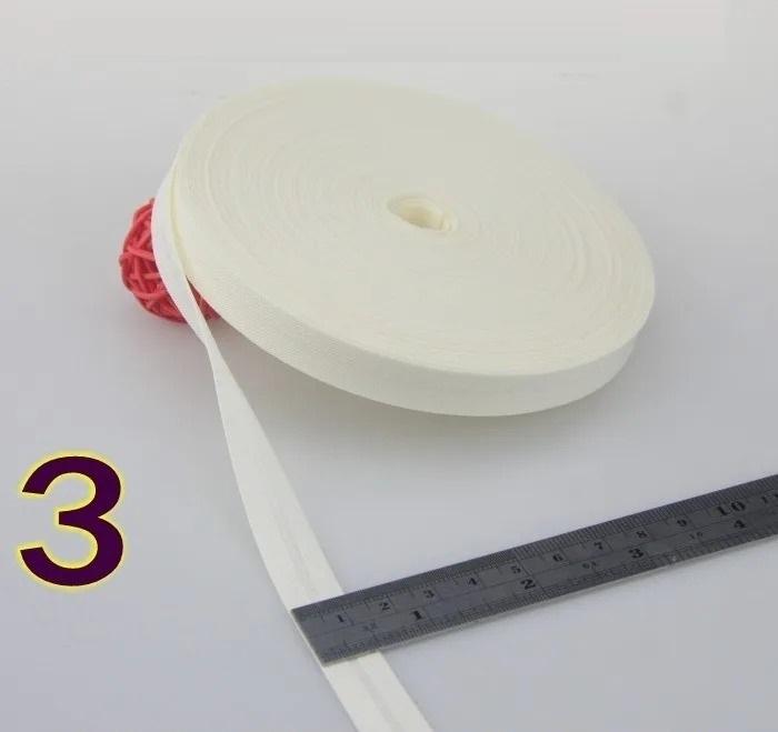 12mm(1/2") Narrow Ironed Single Folded Cotton Solid Color Bias Binding Tape Diy Ribbon Garment Quilt Craft Sewing Accessories